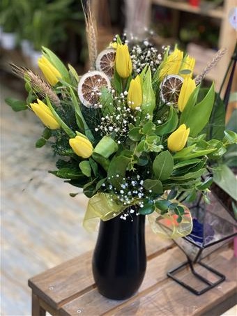 10 Adet Sarı Lale Arajman